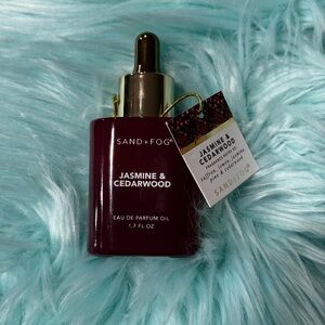 Sand + Fog Jasmine & Cedarwood Eau de Parfum Oil - Burgundy